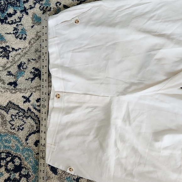 J Jill Womens Linen Stretch Linen Blend Shorts w/Button Detail Sz: 28 4x PLUS - Picture 6 of 8